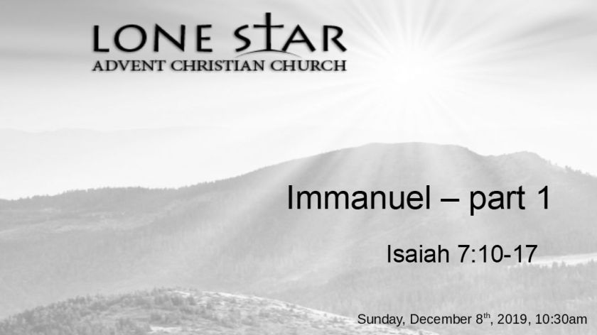 immanuel - part 1 - 01